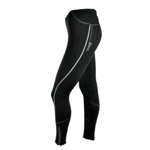 Dámske elastické zateplené nohavice Silvini RUBENZA WP1120 black XL